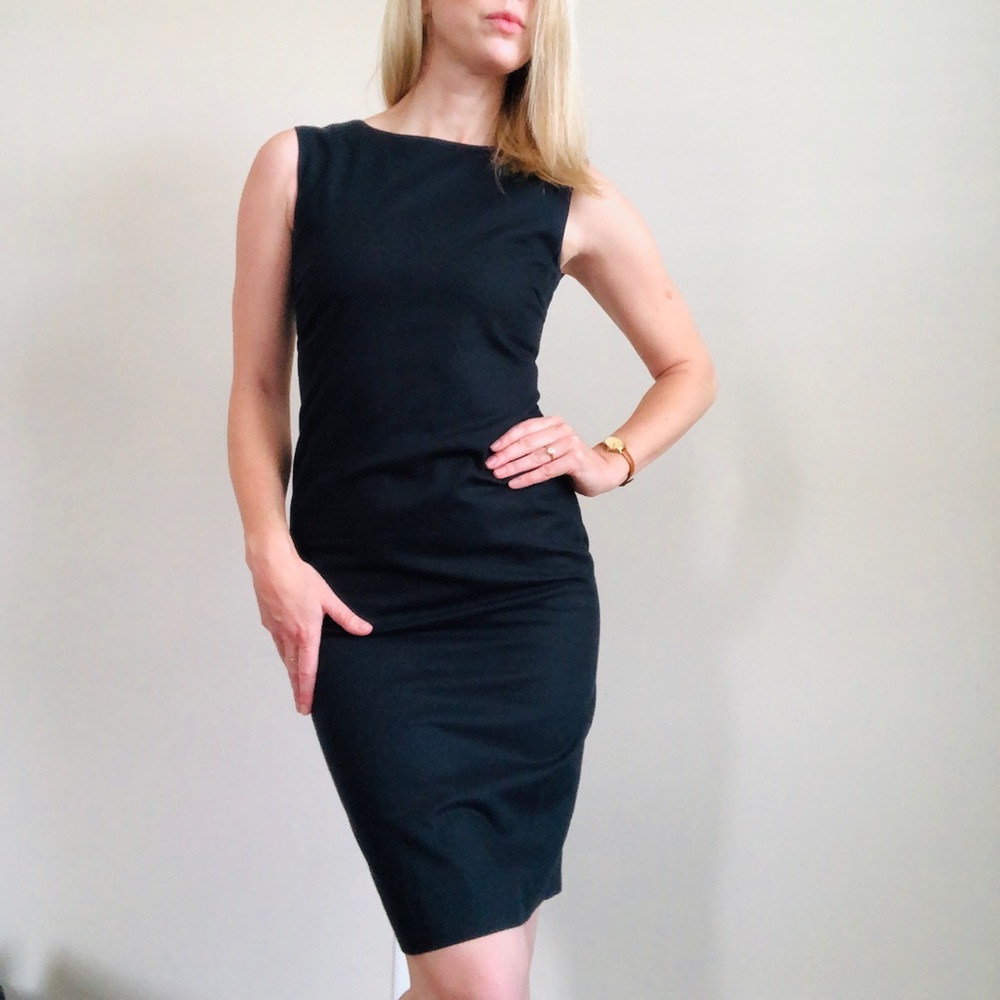 Burberry Black Shift Dress